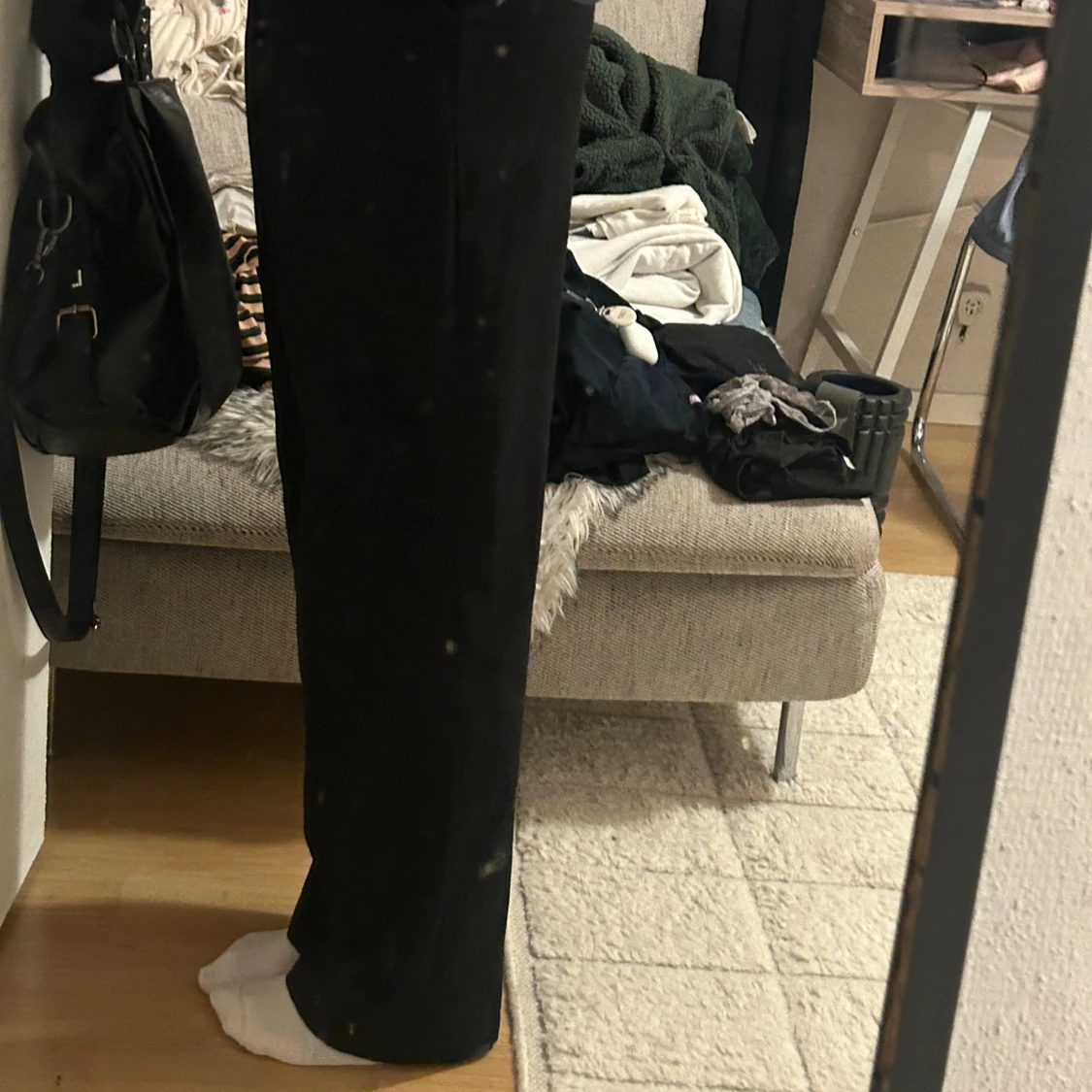 Svarta kostymbyxor - 1