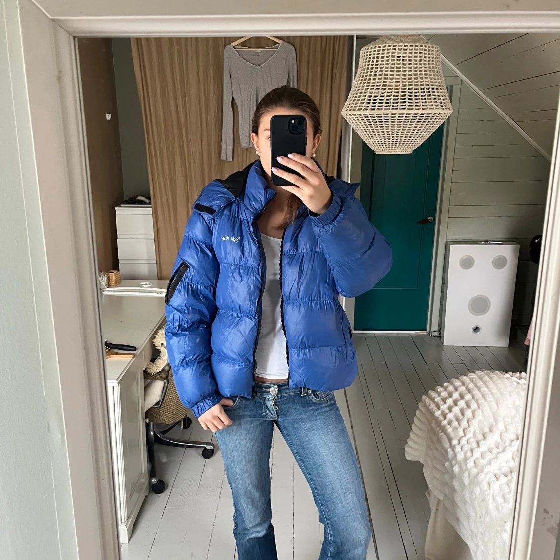 Blå pufferjacka från Night Addict