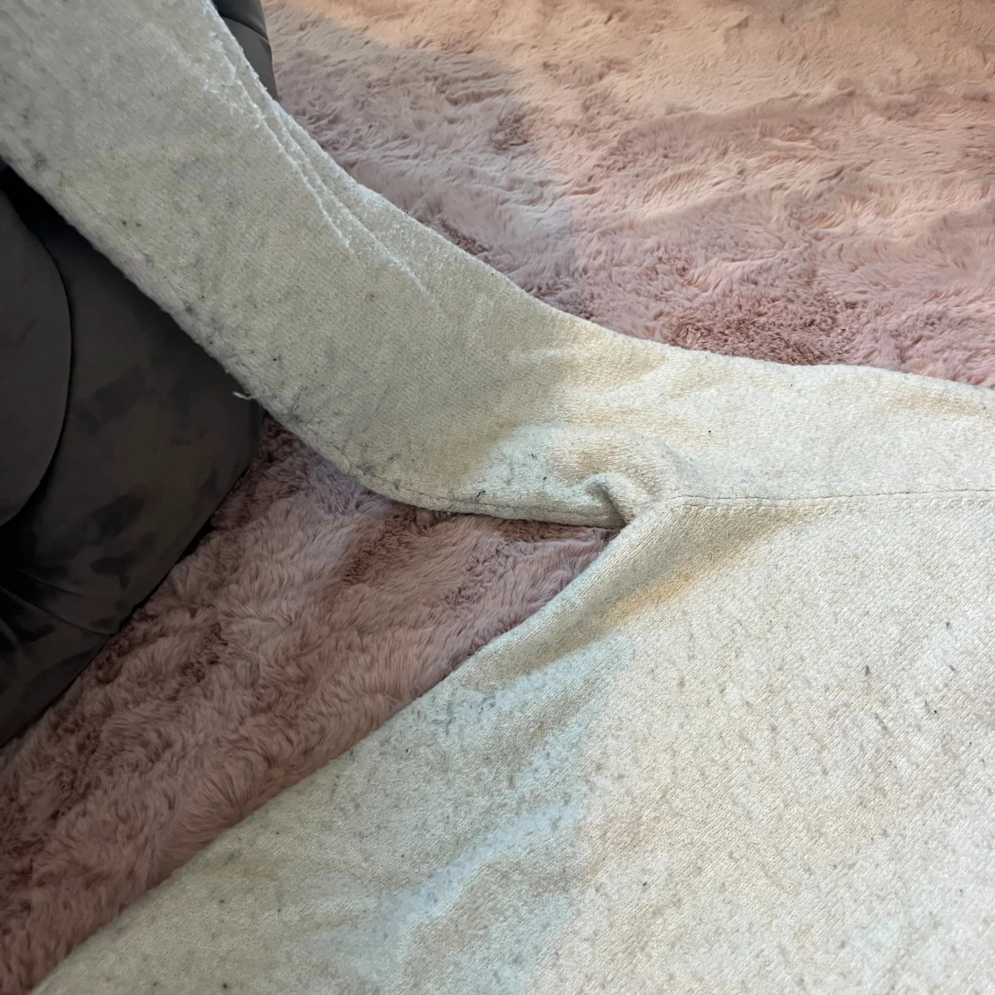 Beige stickad tröja - 2