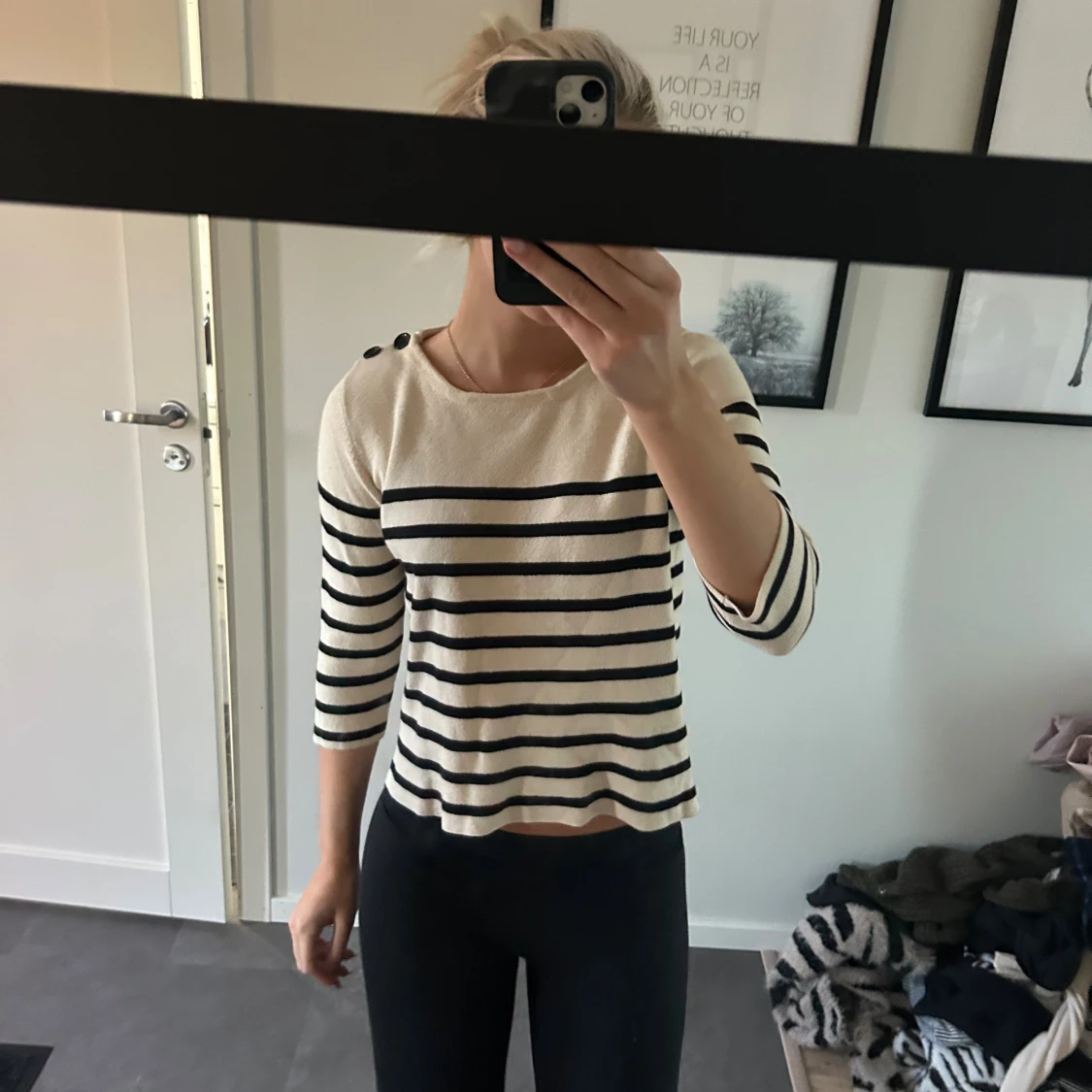 Randig stickad topp från Filippa K