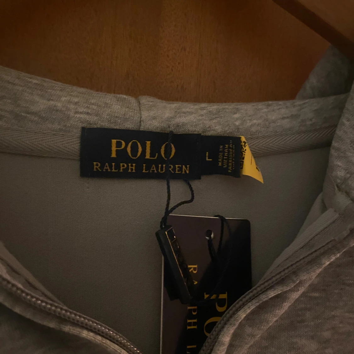 Grå zip hoodie  Polo Ralph Lauren - 2