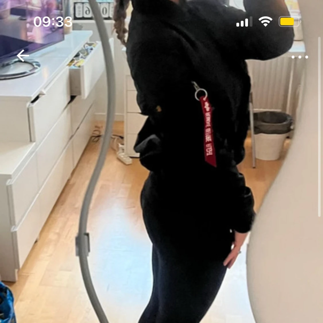 Svart bomberjacka från Alpha Industries - 2