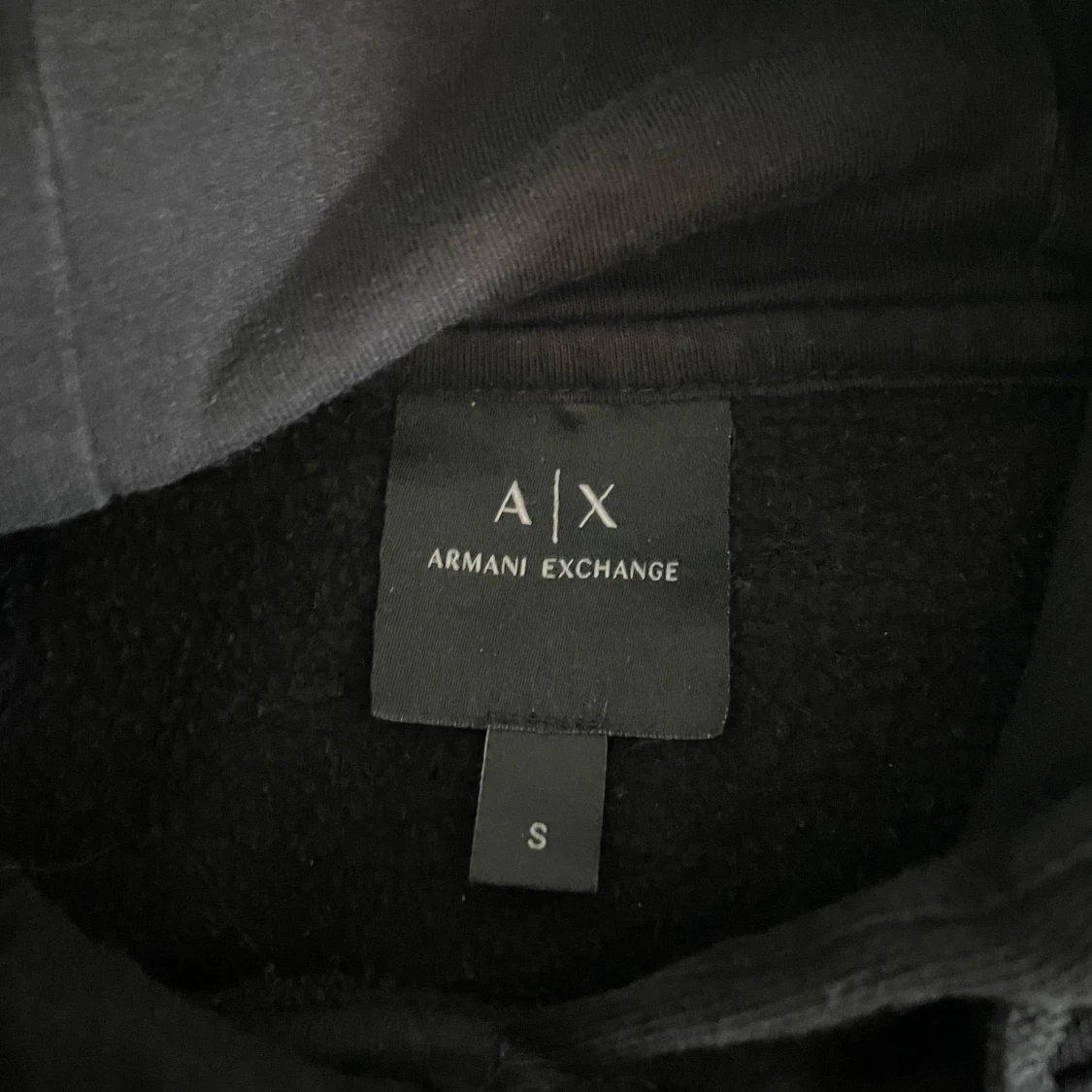 Svart Armani Exchange hoodie - 2