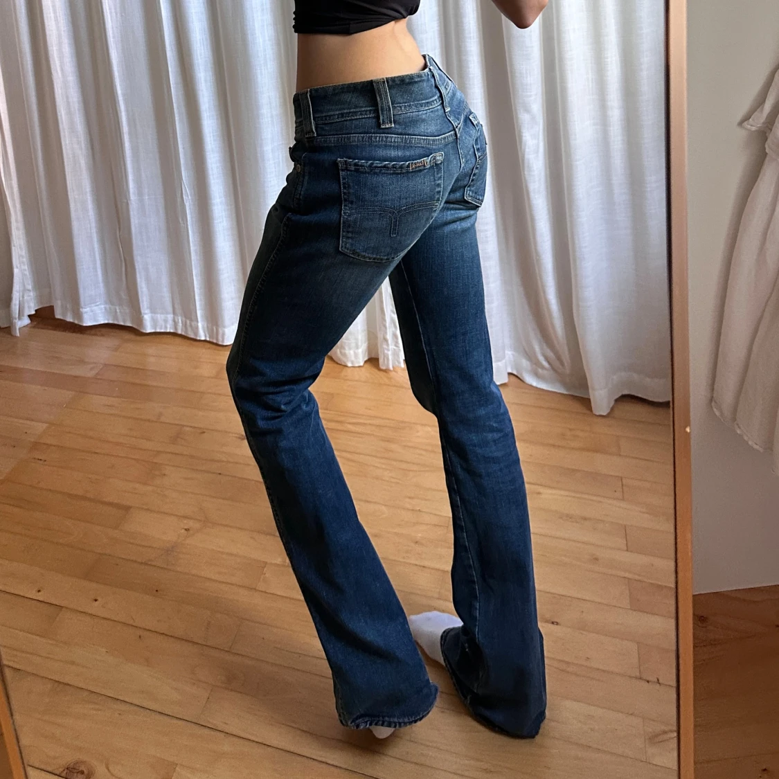 Lågmidjade jeans  - 1