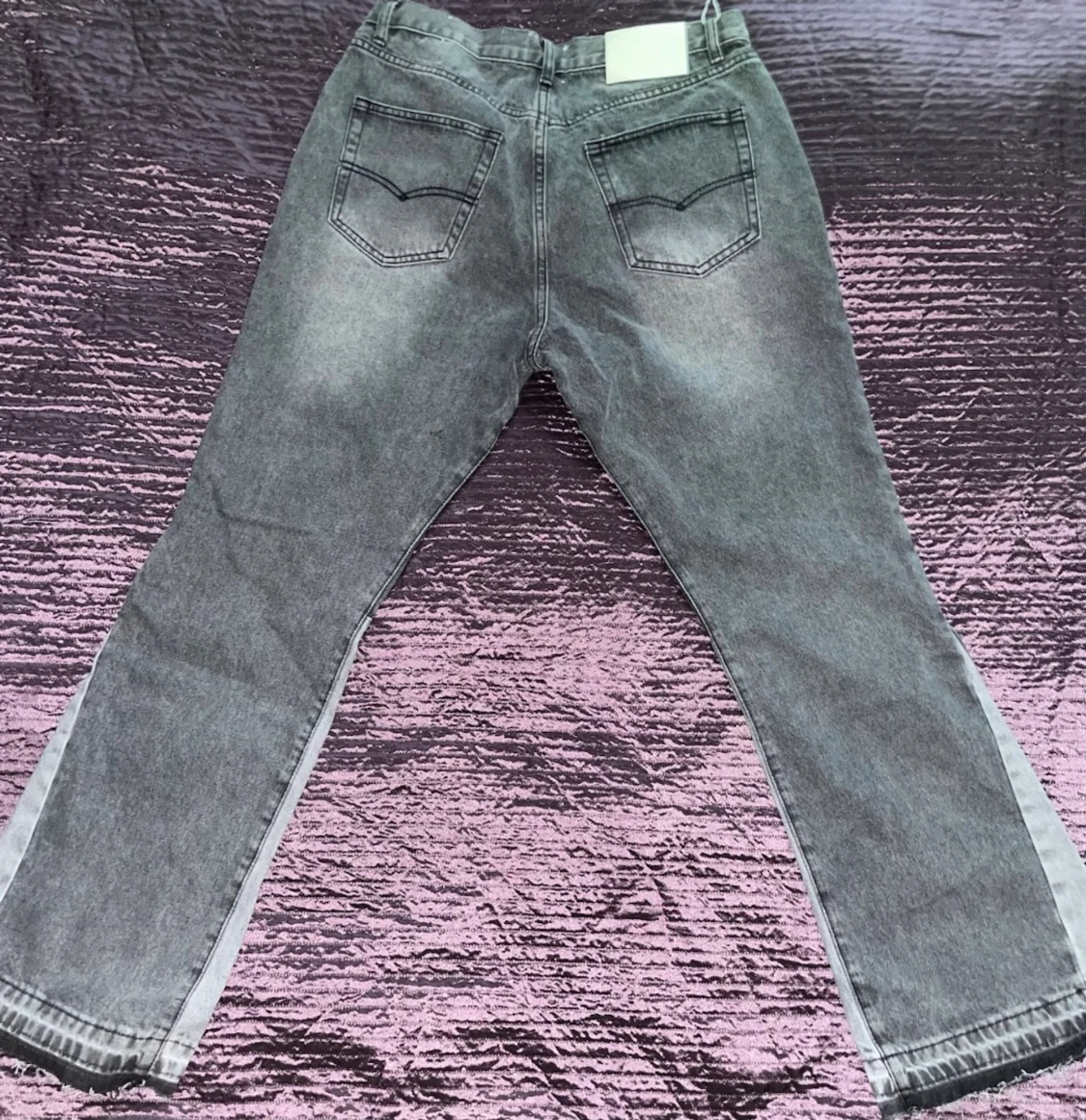 Grå bootcut jeans från Gallery Dept. - 1
