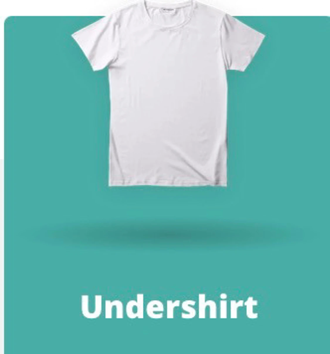 Vit undershirt från ON THAT ASS - 1