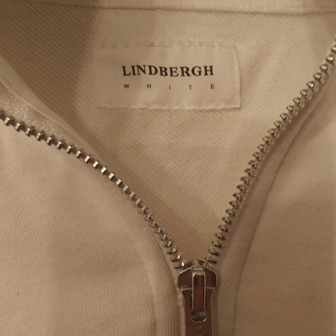 Vit half zip tröja från Lindbergh - 2
