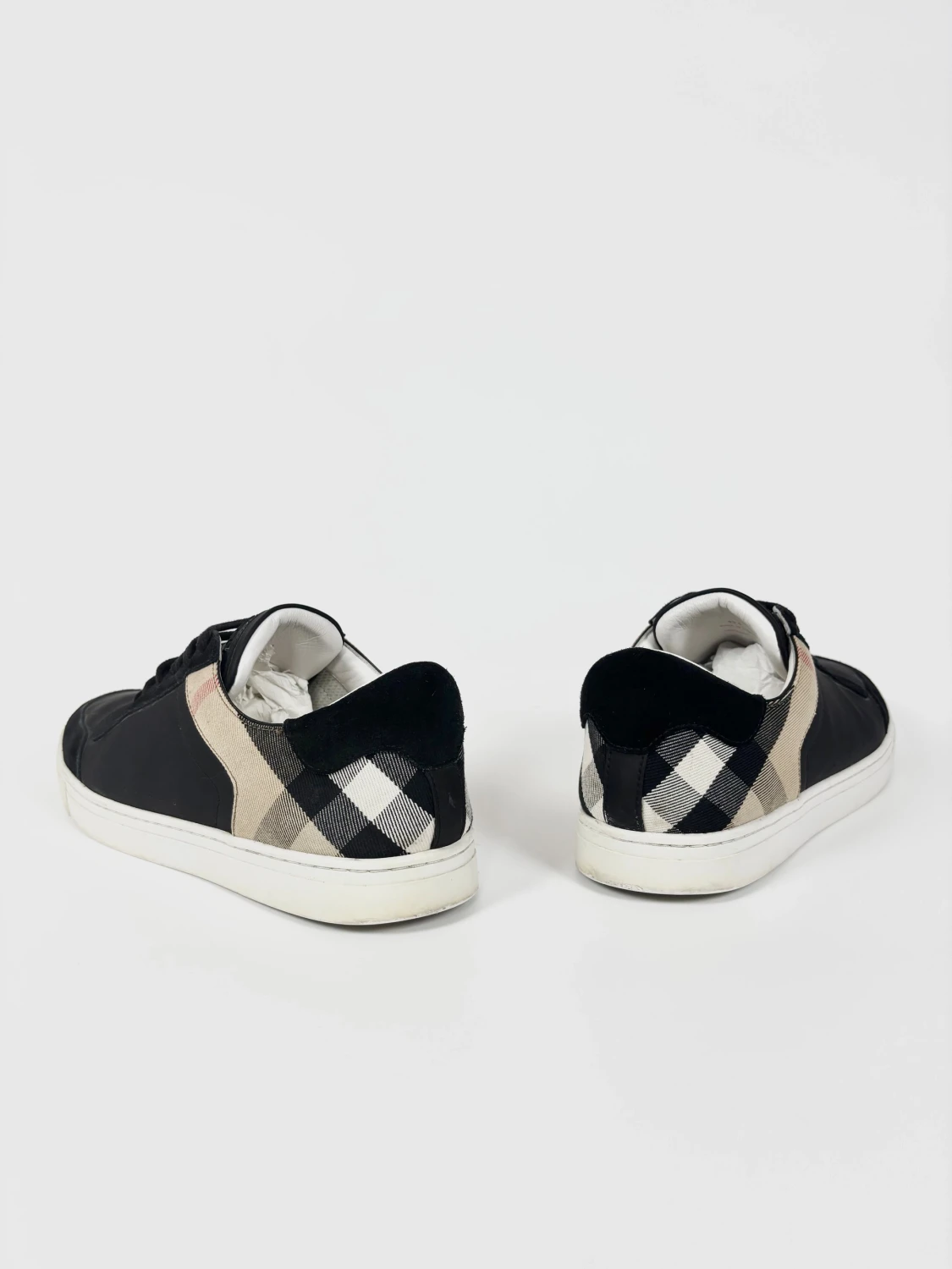 Burberry checked skor - 3