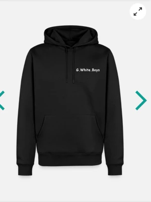 Svart helt ny tröja i storlek S - Hoddie med en text ”G White Boys”