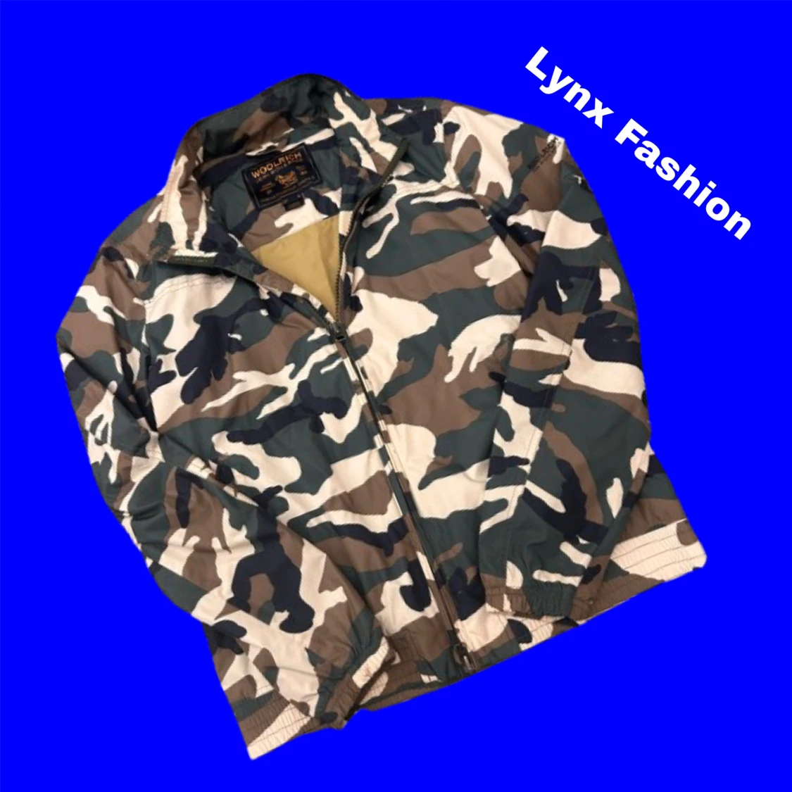 Camouflage vindjacka från Woolrich