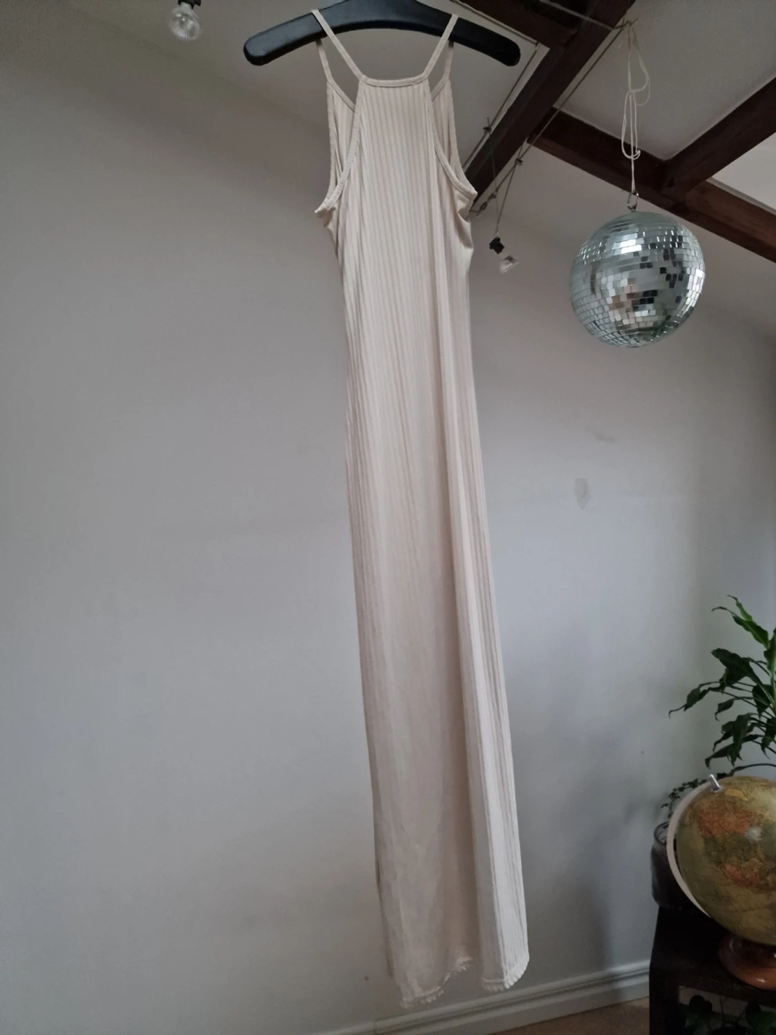 Beige midi/maxi dress - 2