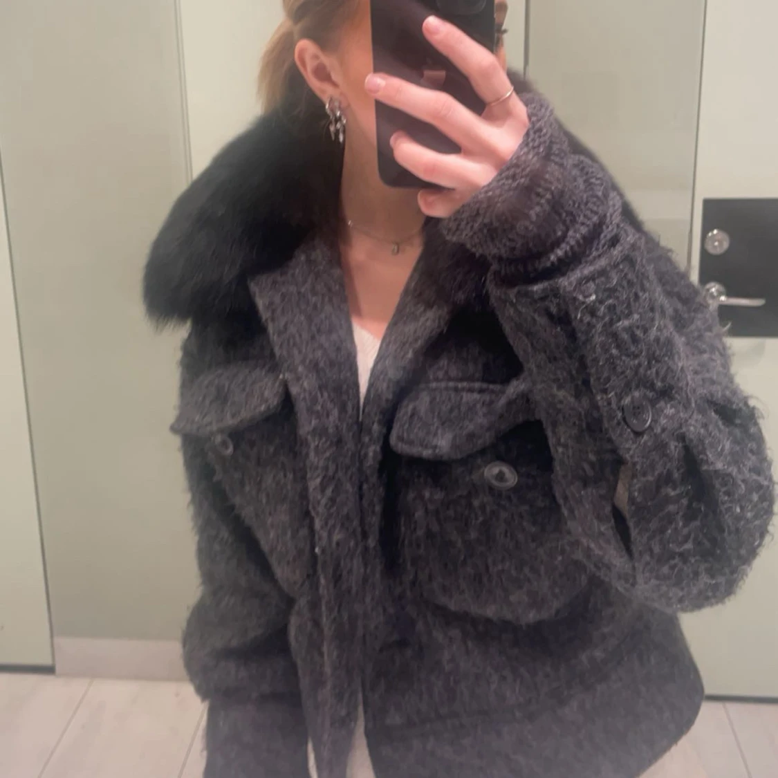  Meotine jacka i mohair - 1