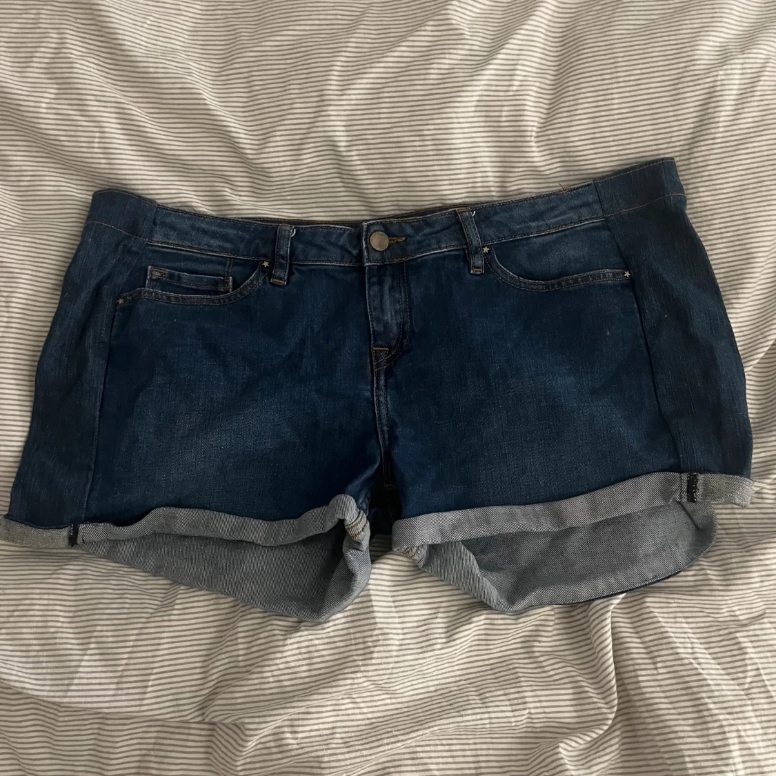 Blå denimshorts Tommy Hilfiger