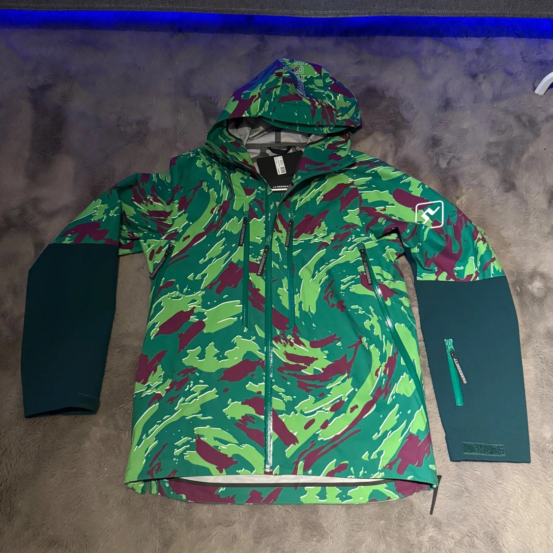 J.Lindeberg grön camo skid outfit - 1