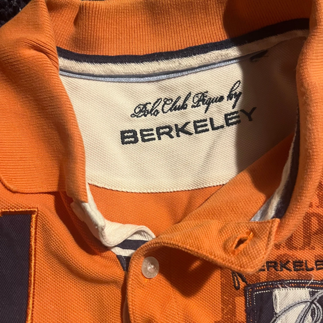Orange pikétröja från Berkeley - 1