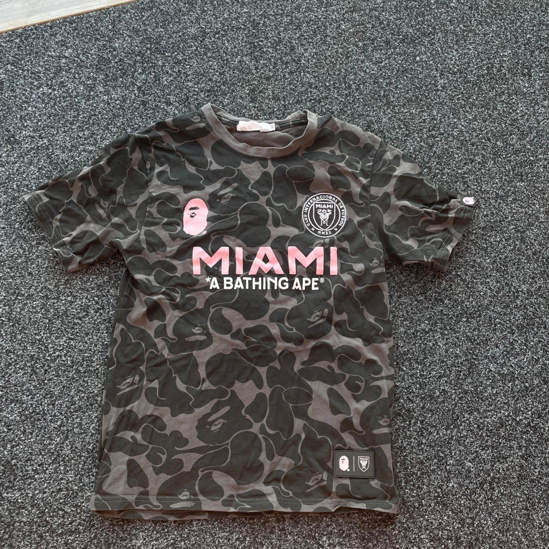 BAPE T-shirt – Football Jersey Style - S