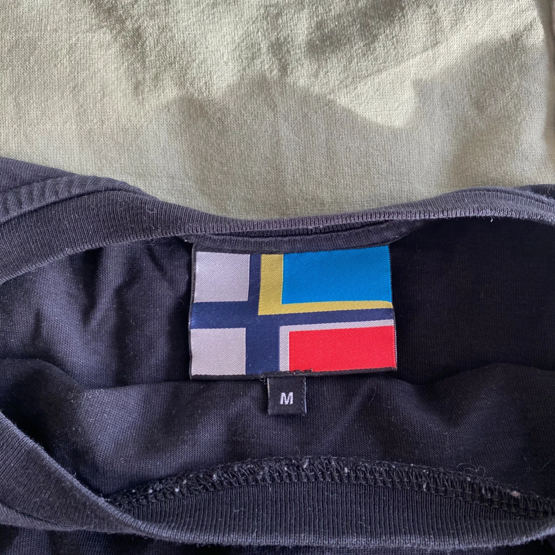 Svart Team Scandi t-shirt i bomull - 2