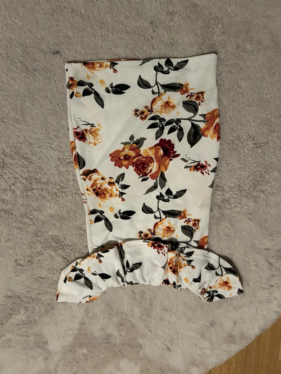 Blommig kortklänning från SHEIN