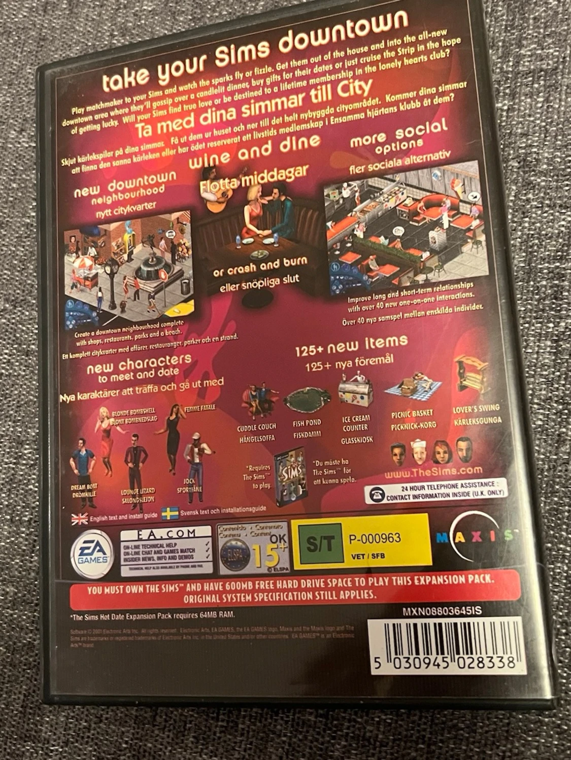 The Sims PC-spel samling (Unleashed, Hot Date, Historier Från en öde ö) - 4