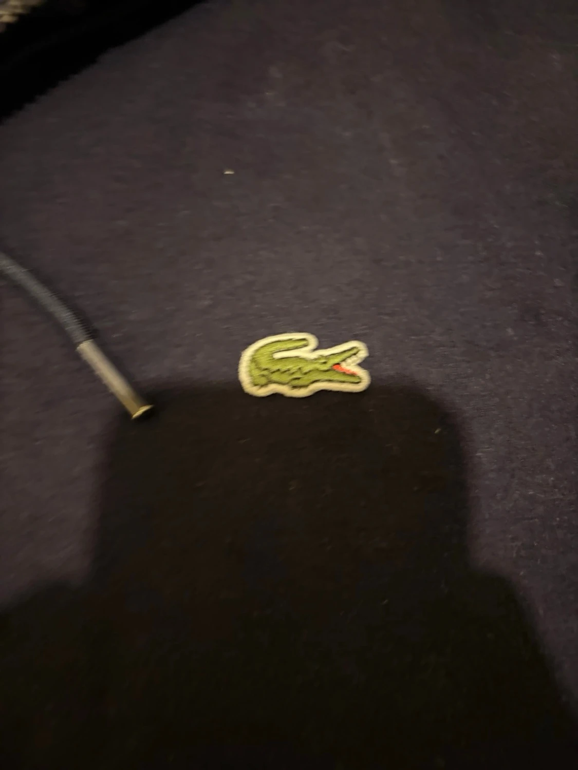 Marinblå Lacoste Zip-Up Tröja - 1