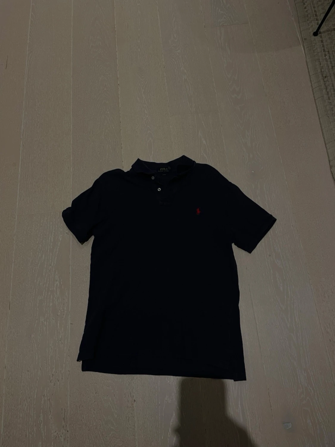 Mörkblå pikétröja från Polo Ralph Lauren