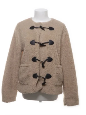 Beige teddyjacka från ONLY XS - Mysig beige teddyjacka från ONLY 💗