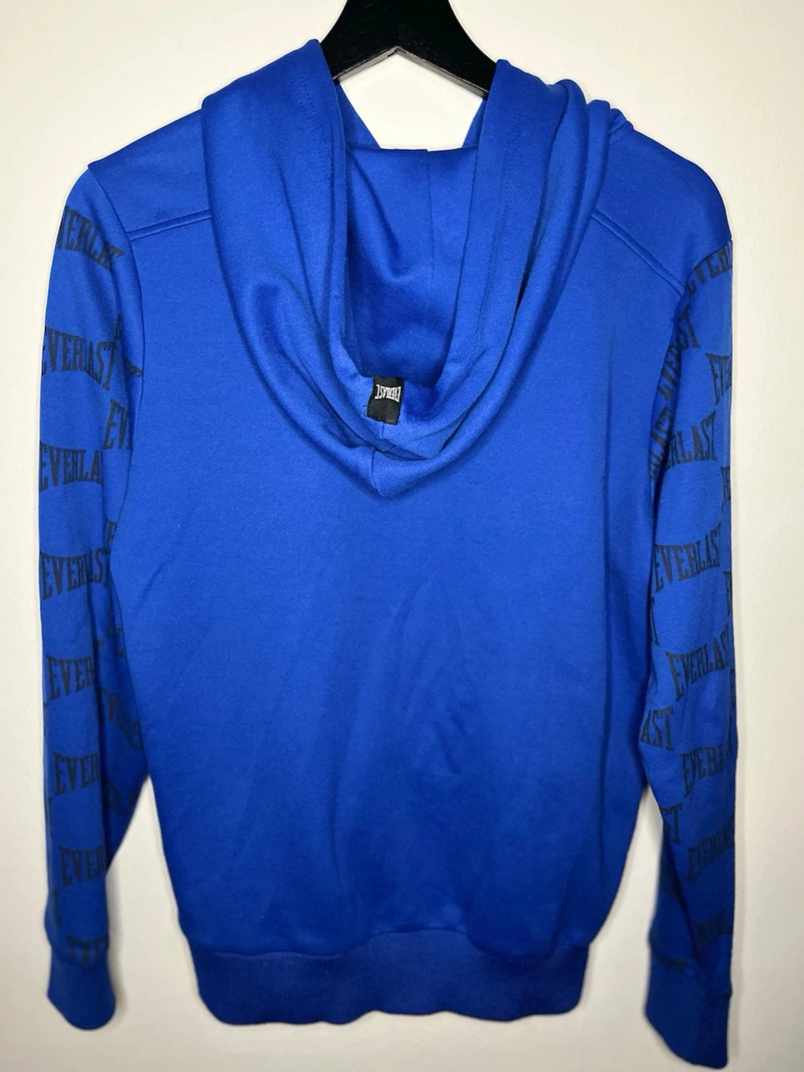 Everlast hoodie med dragkedja blå - 1
