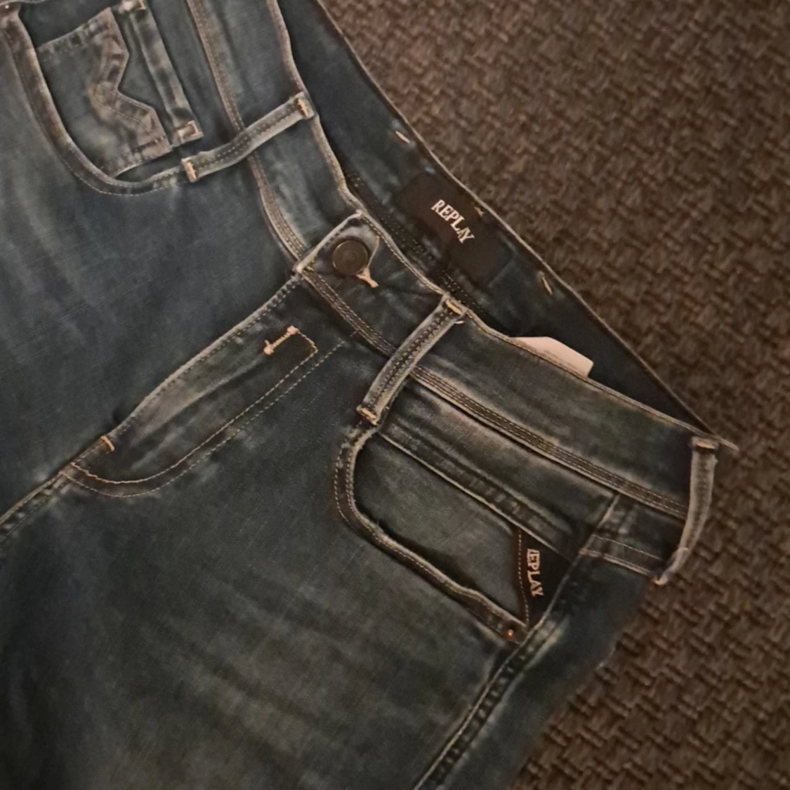 Replay Anbass blå jeans slim fit - 3