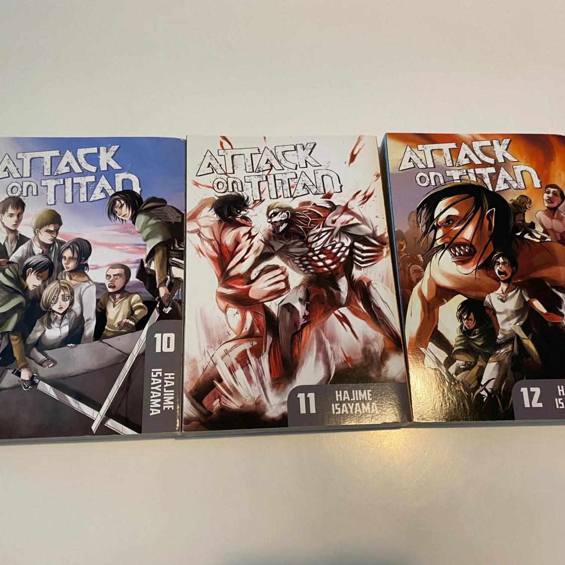 Attack on Titan (volym 1, 2, 9, 10, 11, 12) - 2