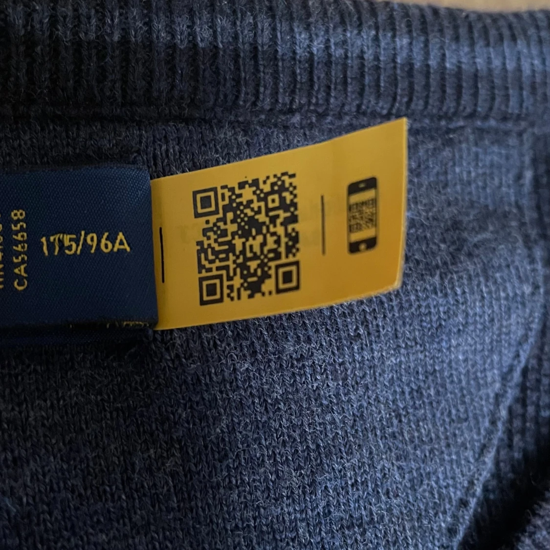 Mörkblå stickad tröja från Polo Ralph Lauren - 3