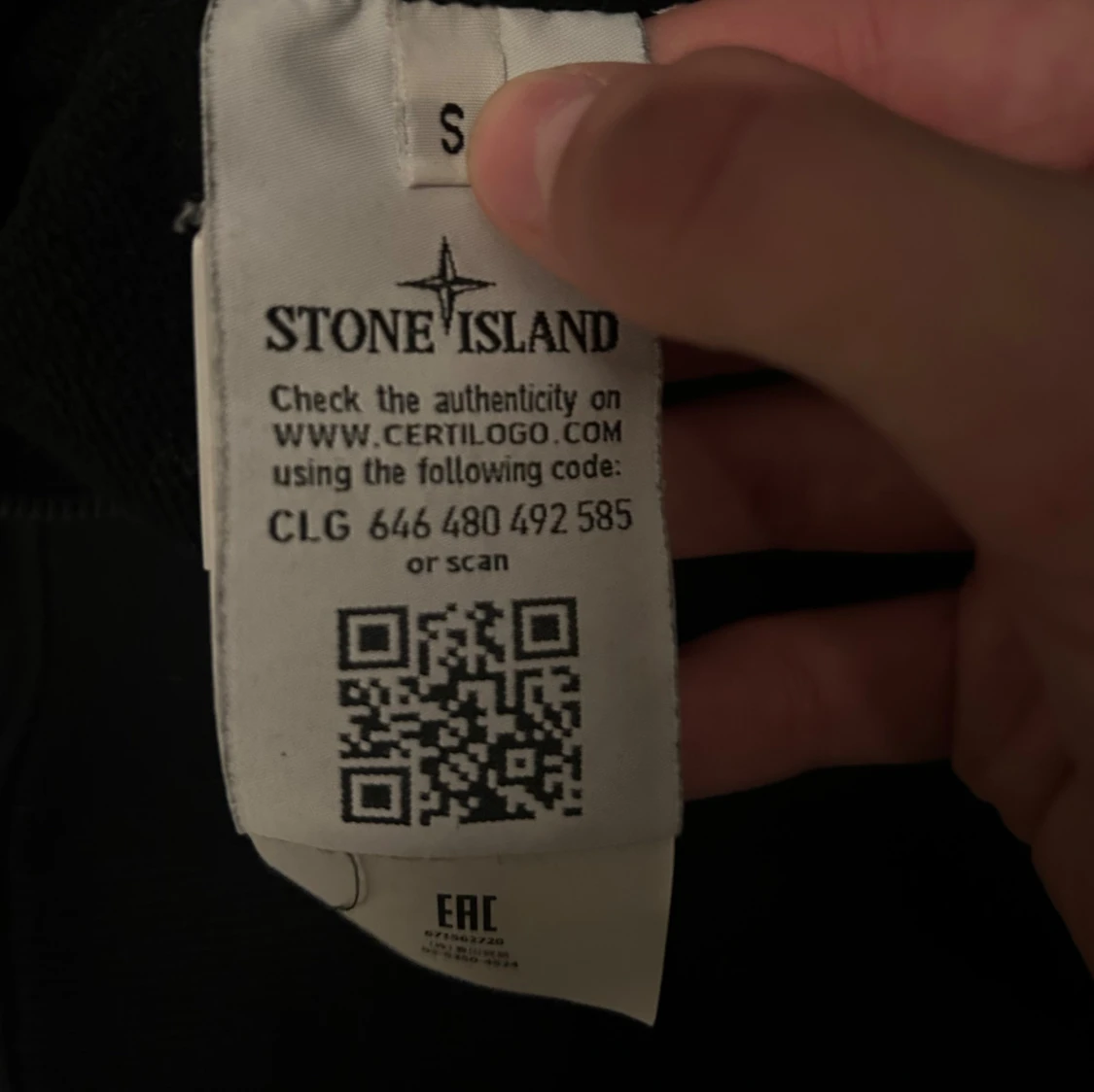 Svart Stone Island sweatshirt - 3