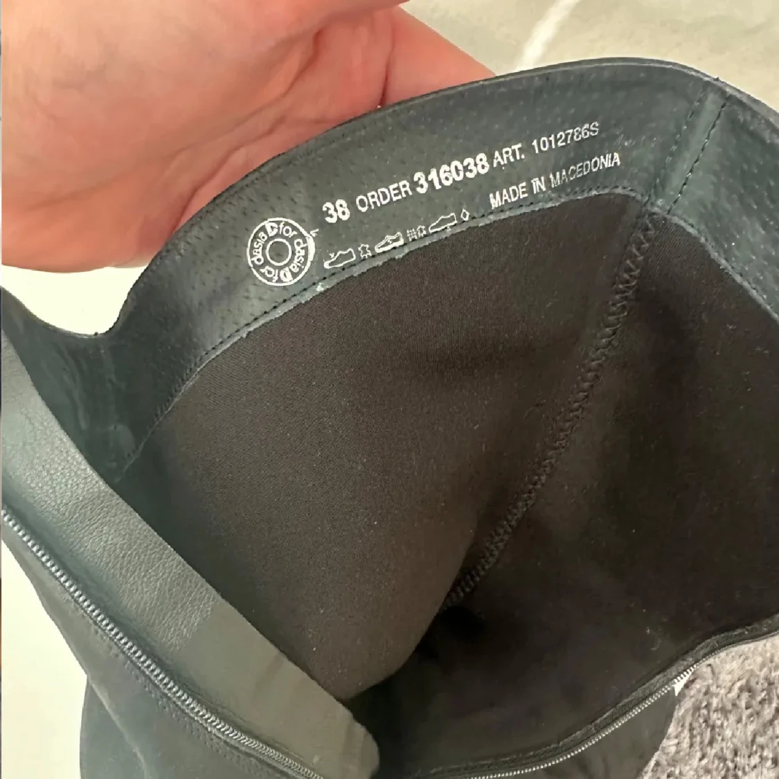 Svarta höga stövlar Dasa D for - 2