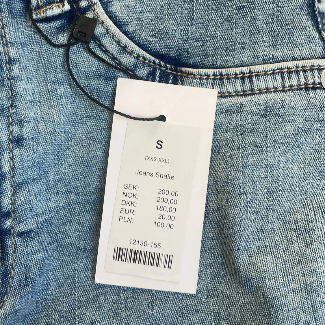 Ljusblå skinny jeans från lager 157 - 1