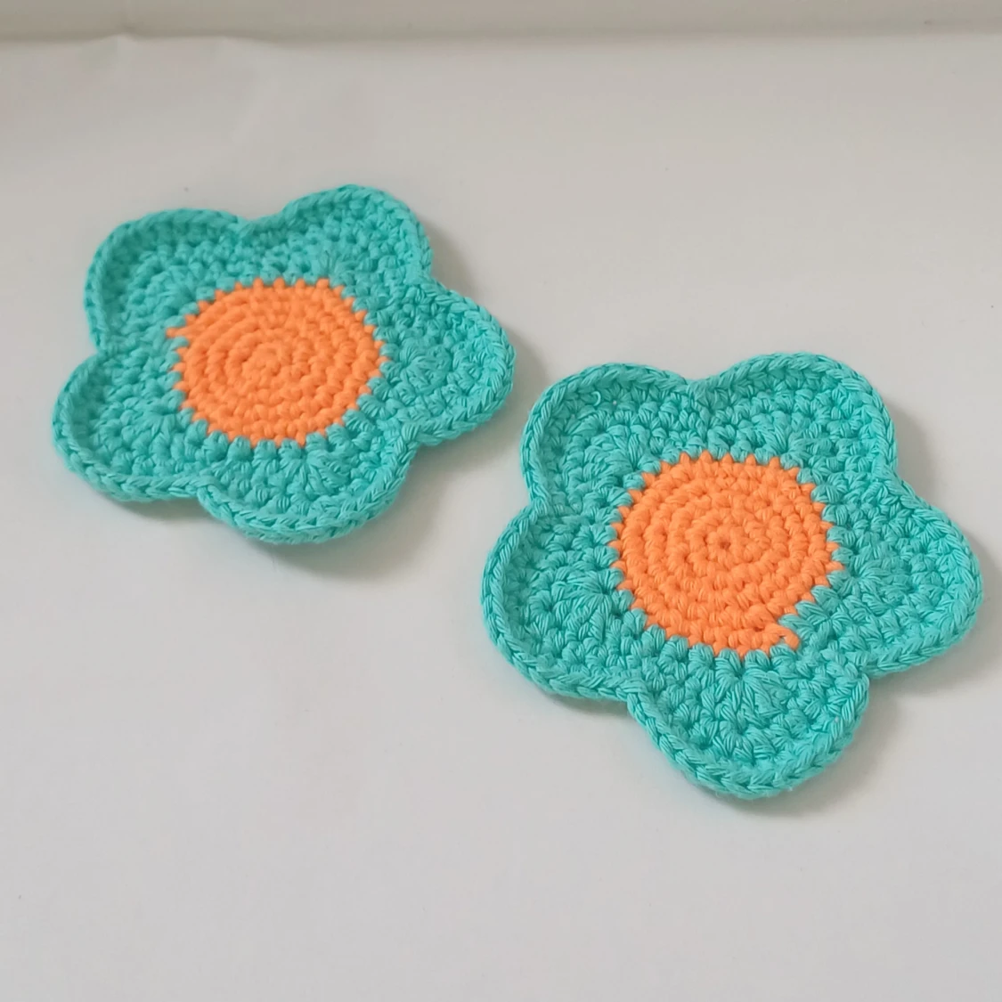 Virkade Glasunderlägg/ Coasters - 1