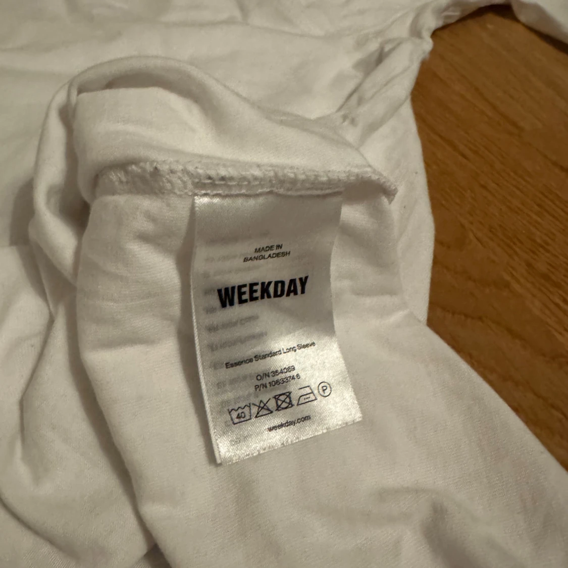 Vit långärmad tröja från Weekday - 2