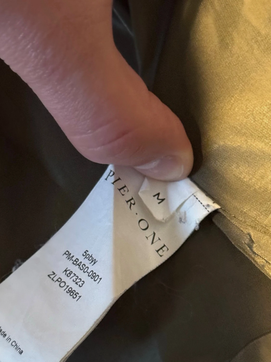 Pier One grön jacka med huva - 4