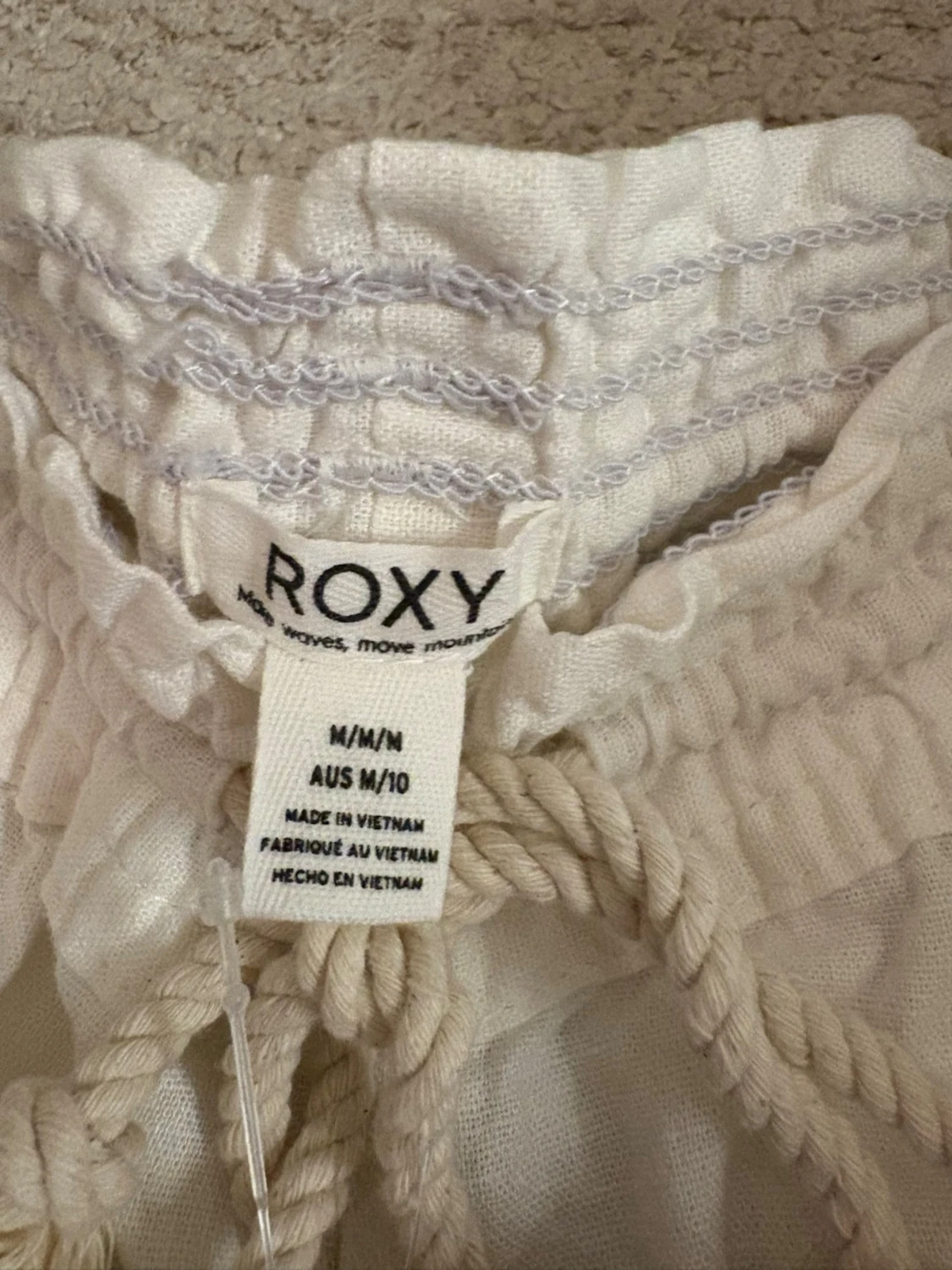 Vita linnebyxor från Roxy  - 1