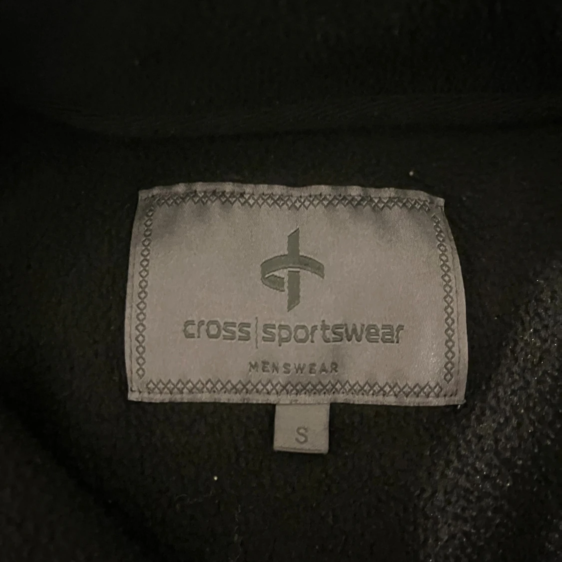 Svart fleecejacka  - 1