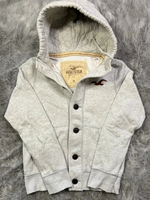 Hollister hoodie - Säljer denna sällsynta och mycket eftertraktade Hollister hoodie | Storlek M | Skick 8/10 liten fläck på axeln | Vid eventuella frågor hör gärna av dig och erbjuder bra pris vid köp av bundle 😁✅