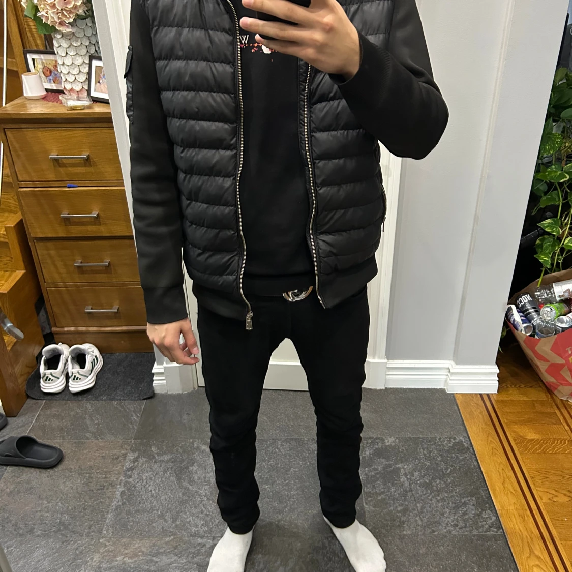 Svart dunväst från Moncler - 1