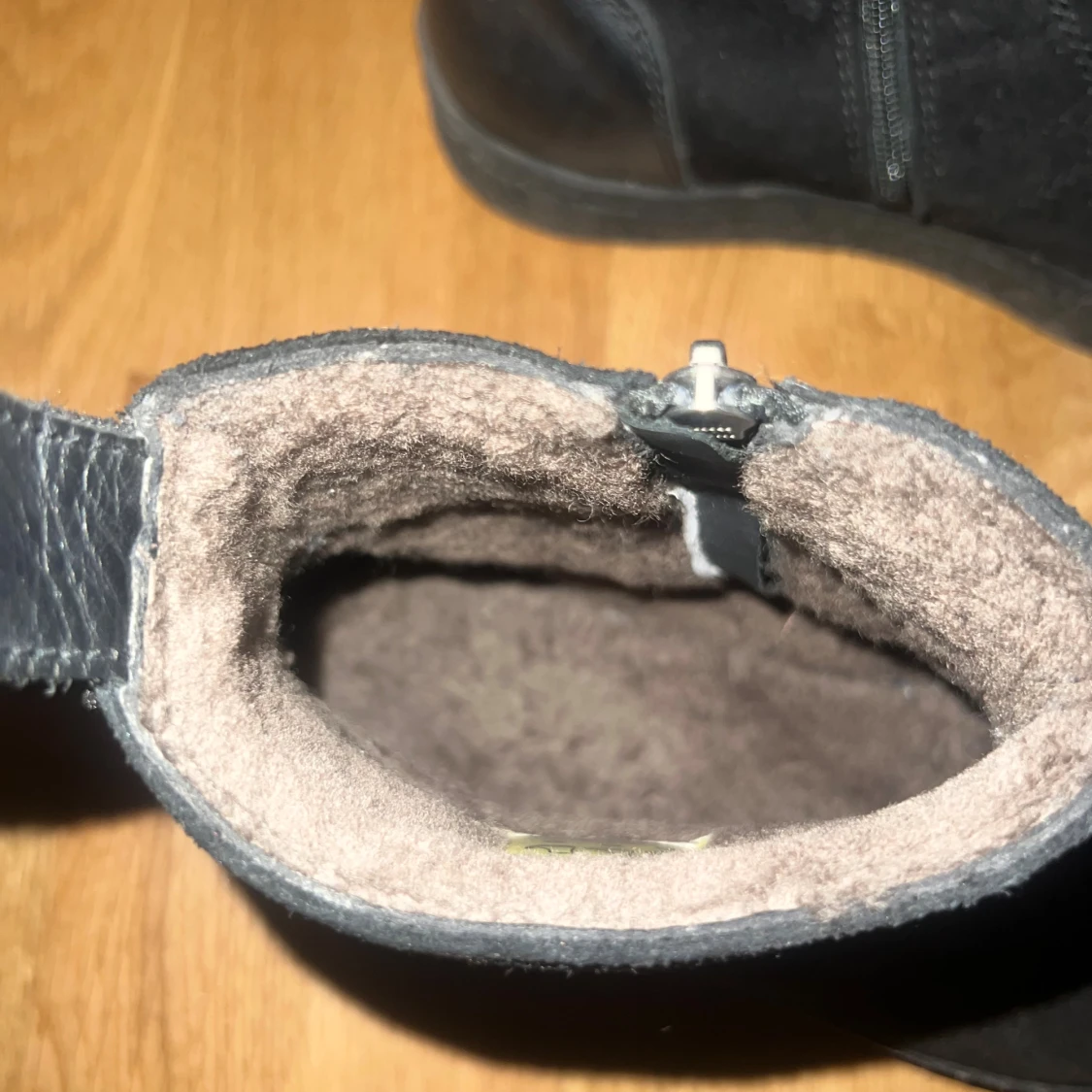 Svarta fodrade boots med dragkedja Canada Snow - 2