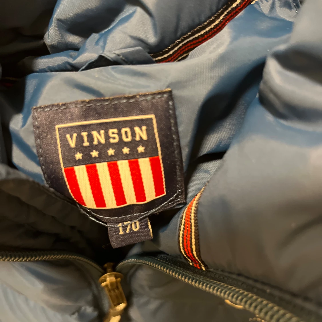 Blå pufferjacka från Vinson Original - 3