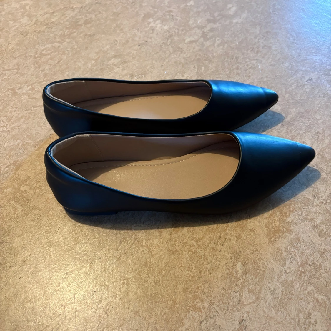 Svarta ballerina skor