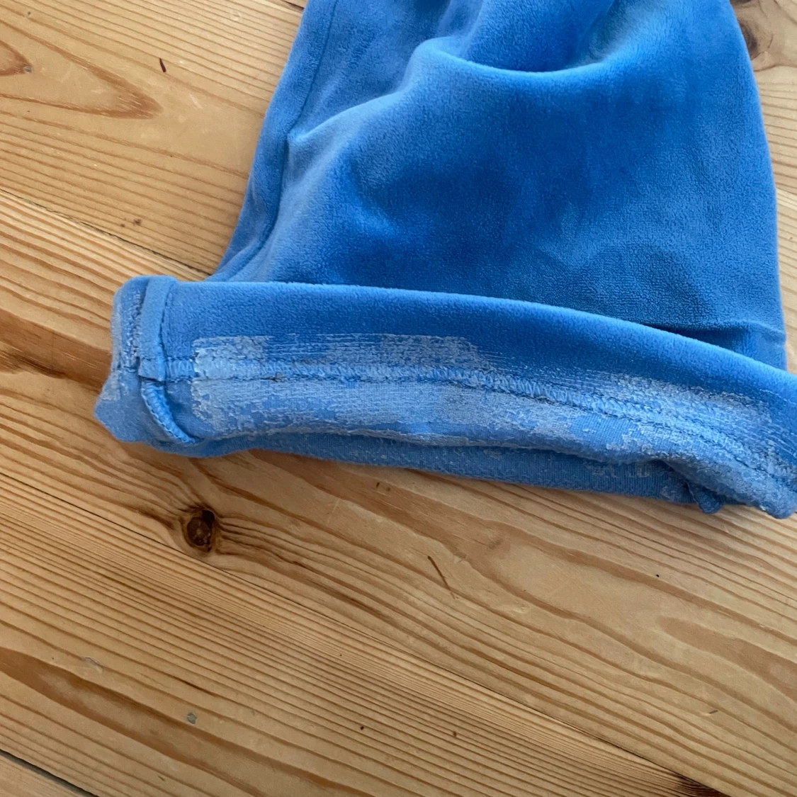 Blå velourbyxor Juicy Couture XXS - 4