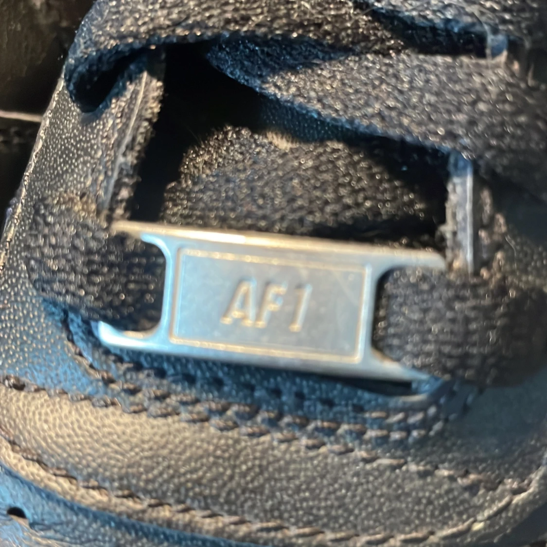 Nike Air Force 1 Low Svarta Sneakers - 2