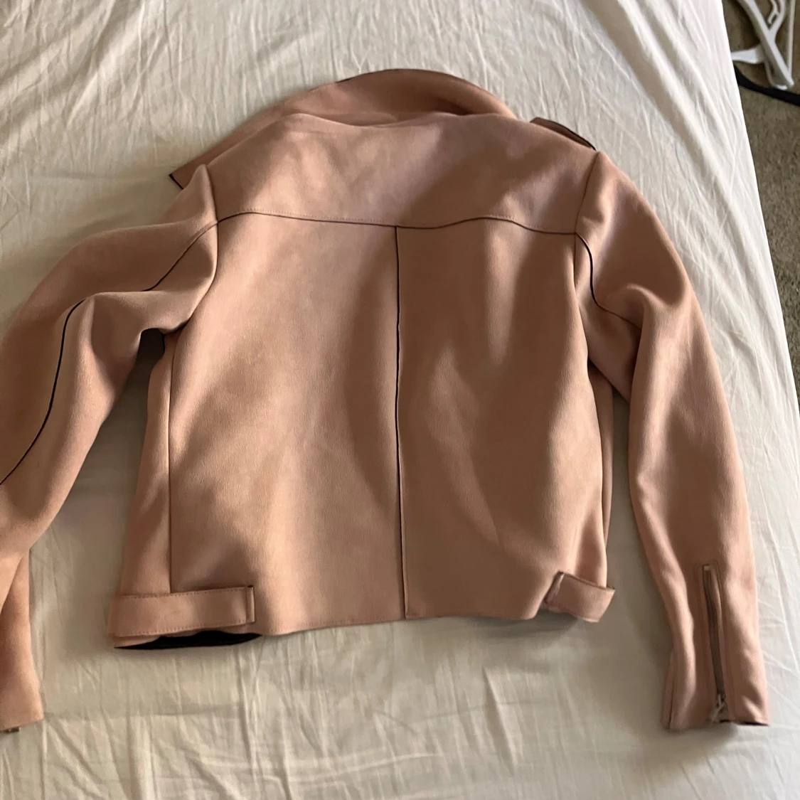 Ljusrosa mockajacka från ONLY, stl 38 - 4