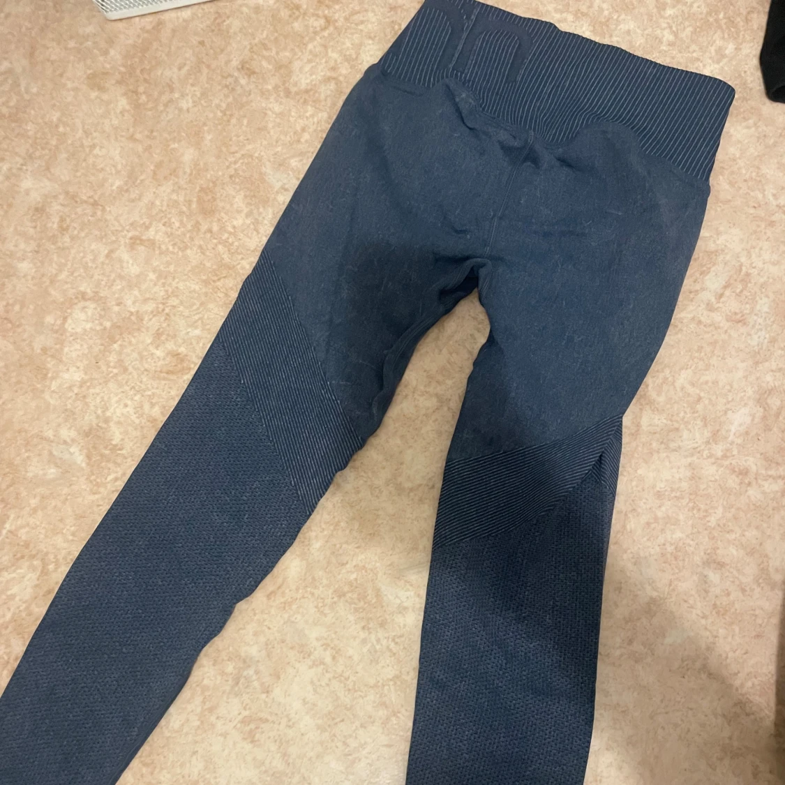 Mörkblå seamless leggings Aim'n - 2