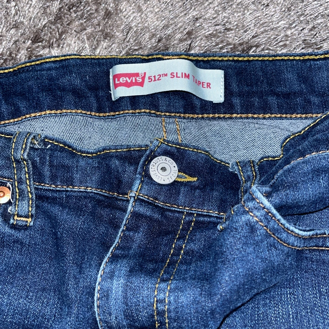 Levi's 512 Slim Taper jeans blå - 1