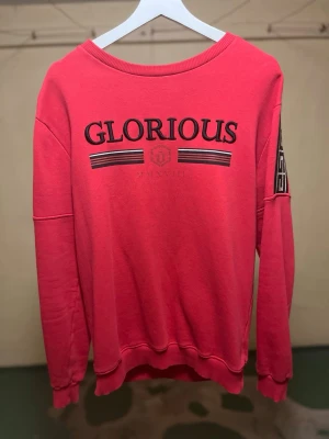 Glorious Gangsta tjocktröjan  - Röd med guld detaljer, används inte längre därför säljas. 