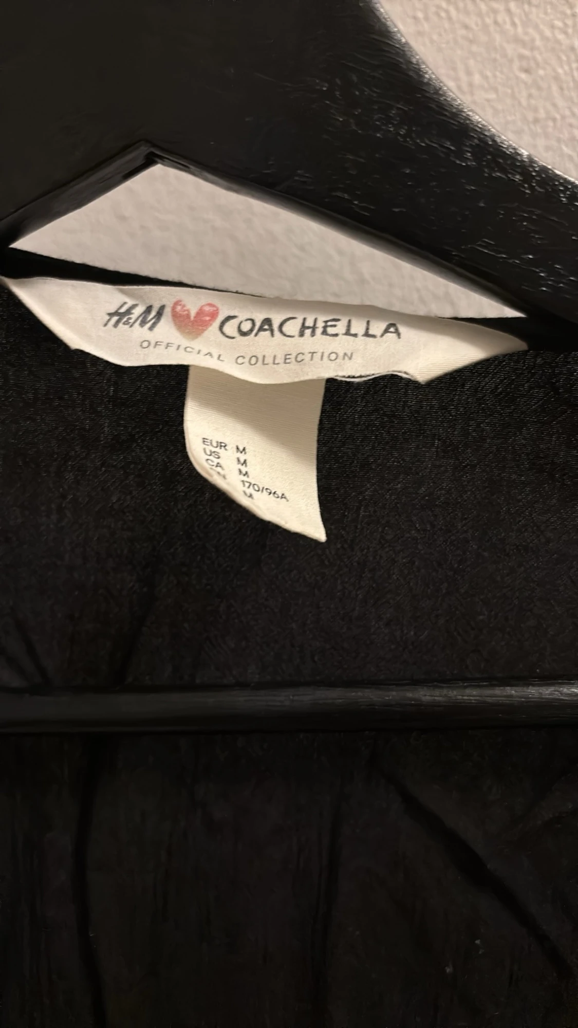 Svart tunika H&M Coachella M - 2